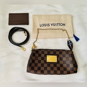 Eva Clutch in Damier Ebene